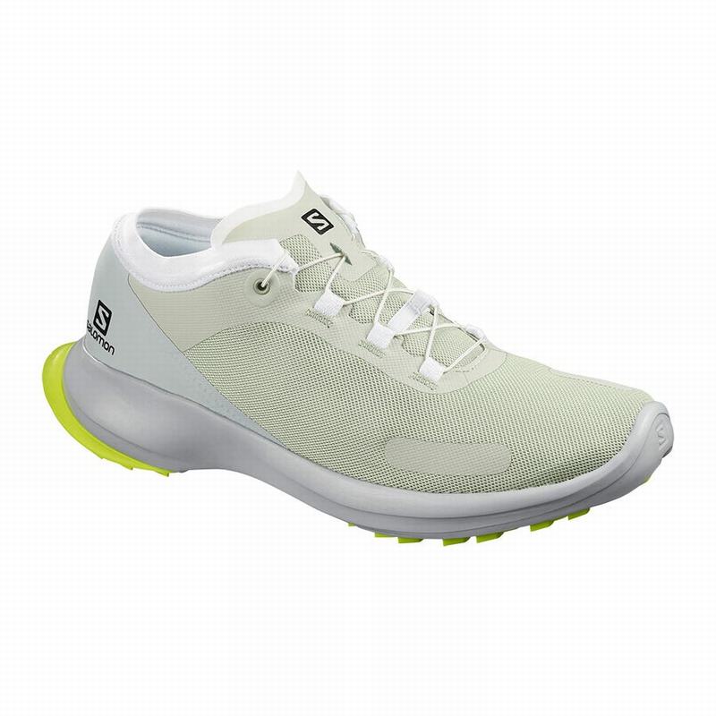 SALOMON UK SENSE FEEL - Mens Trail Running Shoes Light Green,JXBD54038